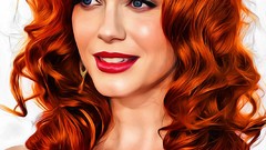 Red woman christina hendricks