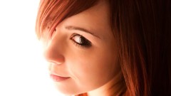 Red woman faces vision Ariel Rebel