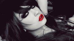 Red woman seduction Lolina Green Niky Macabre