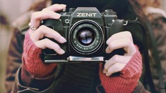 Red zenith photographer Cameras photo shoot zenit old camera 