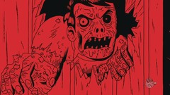 Red zombies ugly americans Randall Skeffington
