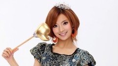 Redheads asians white background