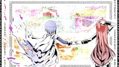 Redheads blue hair mahou