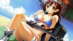 Redheads bra summer guitars