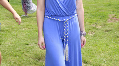 Redheads cleavage Dani Thorne