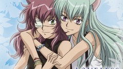 Redheads eyepatch nekomimi loveless