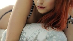 Redheads huge boobs Lucy Collett Lucy Vixen