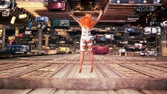 Redheads jumping Leeloo The