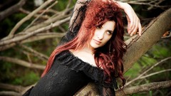 Redheads models Gothic woman