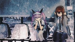 Redheads nekomimi pink hair