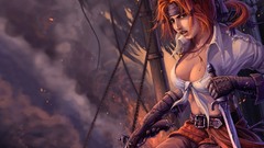 Redheads pirates artwork