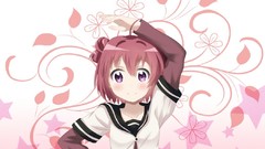 Redheads purple eyes Akaza