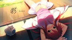 Redheads skirts lying down