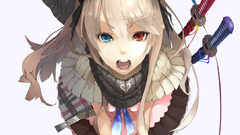 Redjuice girls with swords