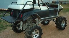 Redneck golfcart high