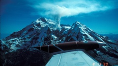 Redoubt steaming 1990 Dome