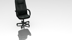 Reflection alone abstract chair