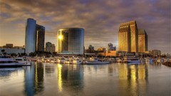 Reflections buildings cityscapes