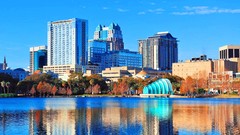 Reflections cities skyline cityscapes