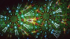 Reflections lights multicolor