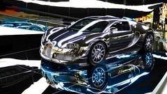 Reflections vehicles bugatti veyron