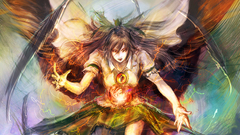 Reiuji utsuho hair ornaments