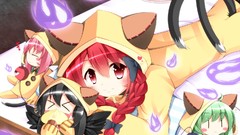 Reiuji utsuho touhou komeiji koishi nekomimi blazblue taokaka 