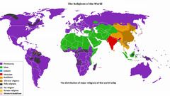 Religion World Map