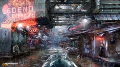 Remember Me artwork video games futuristic