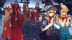 Remilia scarlet hakurei reimu touhou izayoi sakuya flandre 