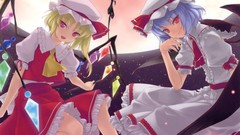 Remilia scarlet touhou flandre scarlet
