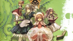 Remilia scarlet touhou izayoi sakuya flandre scarlet patchouli 