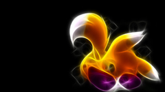 Renamon abstract foxes