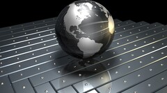 render Earth digital art globes cgi artwork globe