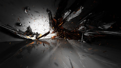 Rendering abstract debris detritus