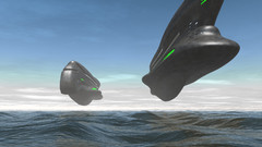 Rendering graphic blueships