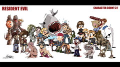 Resident Evil Monsters Chibi