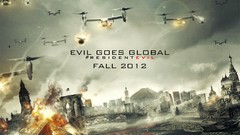 Resident Evil Resident Evil Retribution movie posters