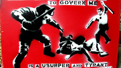 Resistance fight police