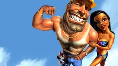 Resort virtual illustrations spring break