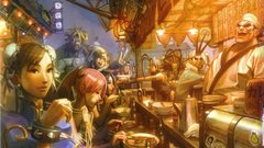 Restaurant detailed soft shading