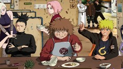 Restaurant inuzuka kiba aburame shino yamanaka ino uzumaki 