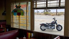 Restaurant motorbikes