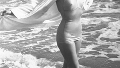 Retro Actress grayscale Betty Grable