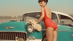 Retro Chevrolet vintage bikini