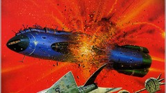 Retro drawings science fiction concept art outer space 