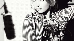 Retro monochrome Alyssa Miller