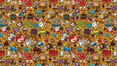 Retro pop art JThree