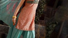 Retro suit models photo shoot Salwar Kameez Pakistani Fashion
