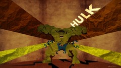 Retro superheroes artwork marvel comics Hulk (comic character)